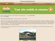 Tablet Screenshot of moorecounselingfederalway.com